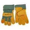 Forney Premium Cowhide Leather Palm Work Gloves Menfts L 53182